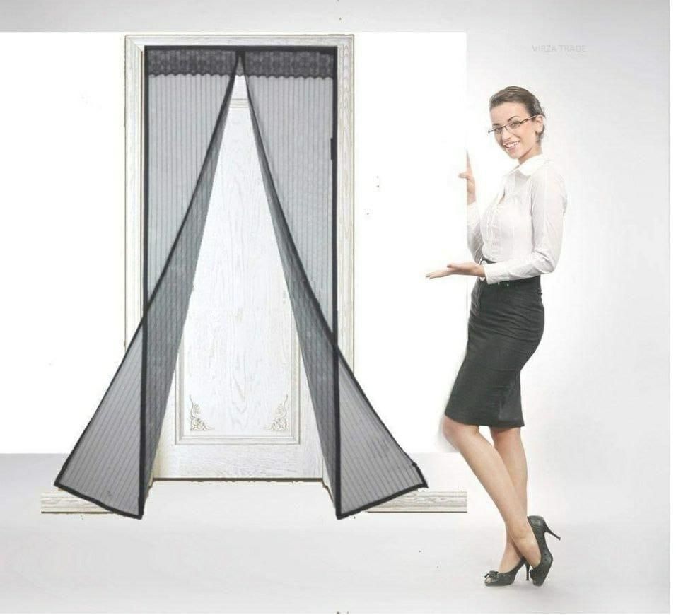 Mesh Screen Magnetic  Mosquito Door Curtain
