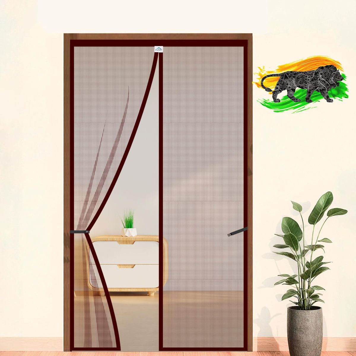Magic Mesh - Magnetic Mosquito Screen Door Net